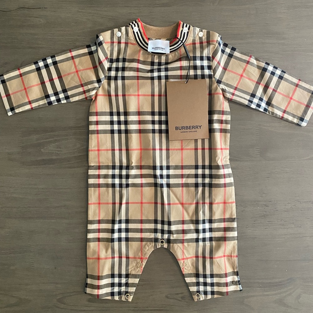 Burberry baby romper